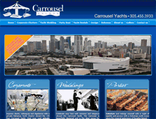 Tablet Screenshot of carrouselyacht.com